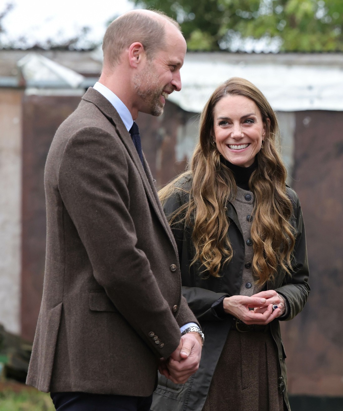 bitchy | Prince William swatted Kate away when she tried to grab him in Northern Ireland