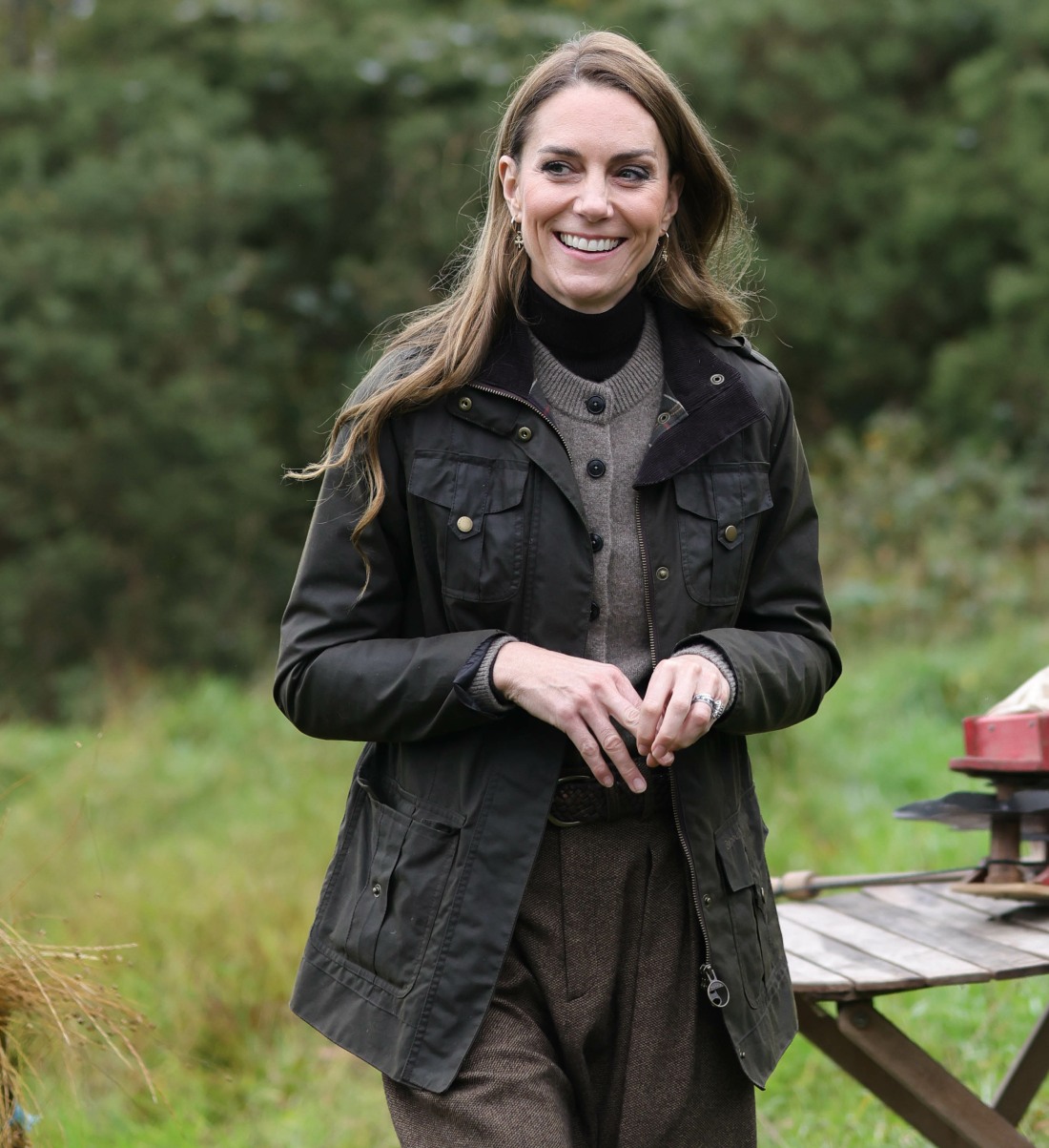 bitchy | Princess Kate wore Barbour, Ralph Lauren & WNU in Northern Ireland
