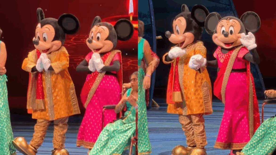 ‘It was iconic’: Mickey and Minnie dazzle in Indian avatars for Diwali at Disney World, fans can’t get enough